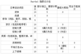 日常生活活動能力評定