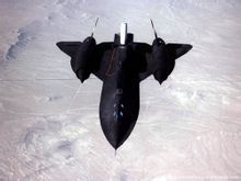 美國SR-71黑鳥高空高速偵察機