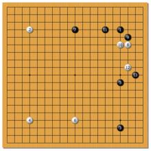 第2期小棋聖戰加藤正夫（黑）vs武宮正樹