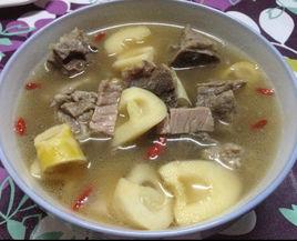 排骨春筍鹹肉湯