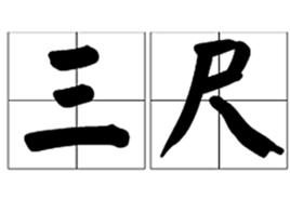 三尺[長度計量單位]