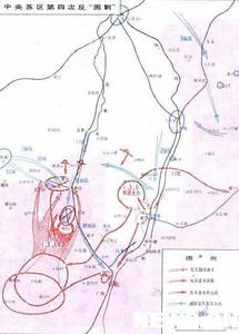 中央蘇區第三次反“圍剿”要圖