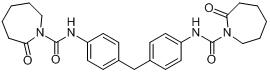 N,N'-（亞甲基-二-4,1-亞苯基）-二（六氫-2-氧代）-1H-氮雜卓-1-甲醯胺