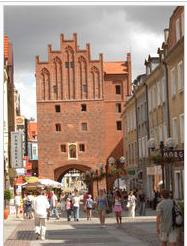 The Upper gate (High Gate) in Old town