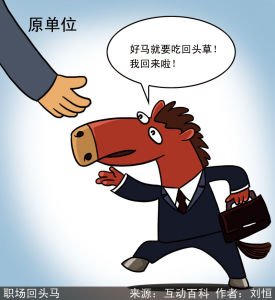 漫說銳詞：職場回頭馬