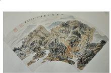 魏琳琳山水畫作《山外青山圖》