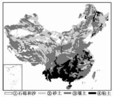 圖1土壤質地分布