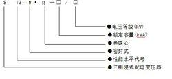 S13立體卷鐵芯變壓器