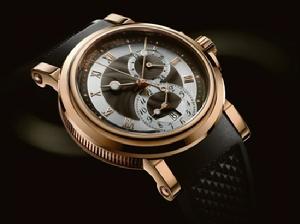 寶璣Breguet Marine GMT 5857兩地時間腕錶