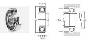 NTN 6006LLU軸承