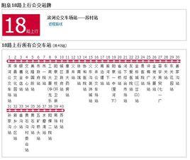 陽泉公交18路