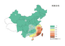 柯姓人口分布圖