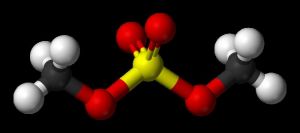 硫酸二甲酯3D結構圖