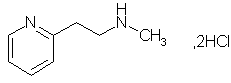 鹽酸倍他司汀結構式