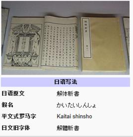 解體新書