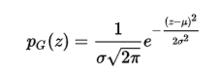 高斯分布函式