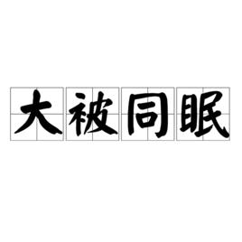 大被同眠