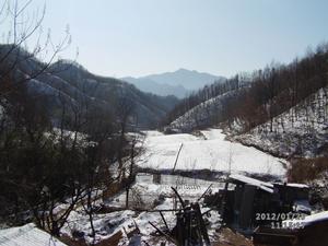 冬雪村景