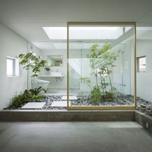 植物淨化浴室