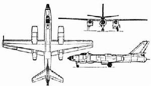 （圖）轟-5三視圖