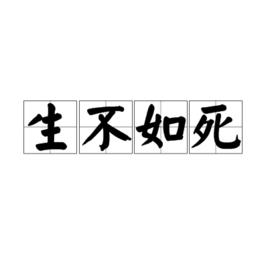 生不如死[詞語]