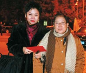 董文華與谷建芬2009年合影
