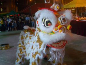 Lion dance