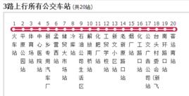 新鄉公交3路