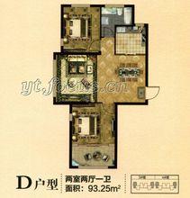 大成門D戶型圖