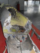 被伊拉克擊落的戰斧巡航飛彈殘骸