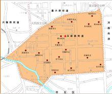 阜新路街道地理位置圖