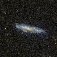 NGC 3003 GALEX 彩色圖