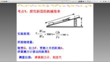 斜面機械效率