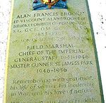 艾倫布魯克勳爵的墓碑