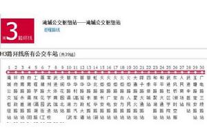 常州公交H3路