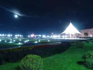 雞西休閒廣場夜景