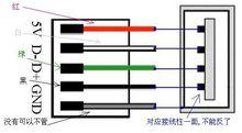 micro USB 接線詳解圖