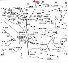 崔橋鎮地質位置圖