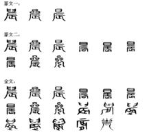 字形演變