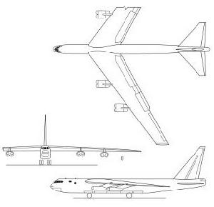 美國EB-52H電子戰攻擊機