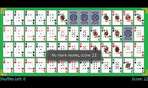 單人紙牌遊戲 Montana Solitaire