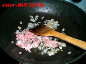 泡菜肉末