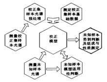 圖1 近紅外光譜模型建立及套用框圖