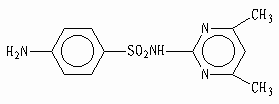 磺胺二甲嘧啶乾混懸劑