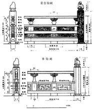 宋《營造法式》石作欄桿制度