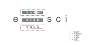 環球好技術原創的e-sci模式