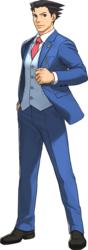 Bill Games - Phoenix Wright, conhecido como Ryūichi Naruhodō (成歩