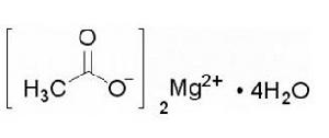乙酸鎂結構式
