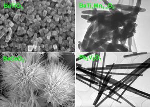 複合氧化物一維和零維單晶納米材料
