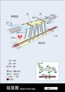 雲錦路站層圖